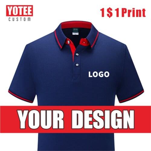 YOTEE 2021 summer multi-stylecustom breathable POLO shirt mens LOGO custom top