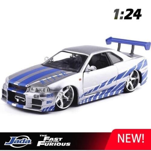 New 1:24 Mitsubishi Eclipse 1995 Toy Alloy Car Diecasts & Toy Vehicles Car Model Miniature Scale Model Car Toys For Children