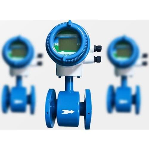 New Arrival Digital Display Integrated Electromagnetic Flowmeter 50MM Sewage Treatment Intelligent Electromagnetic Flow Meter