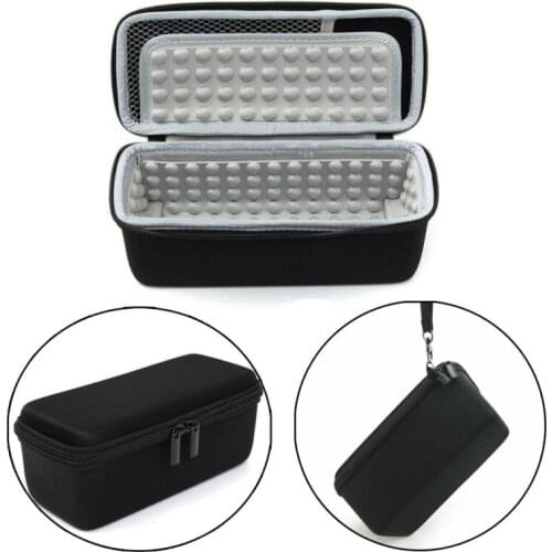 Portable Speaker Storage Bag Hard Carry Bag Box Protective Cover Case Black/Gray /BY