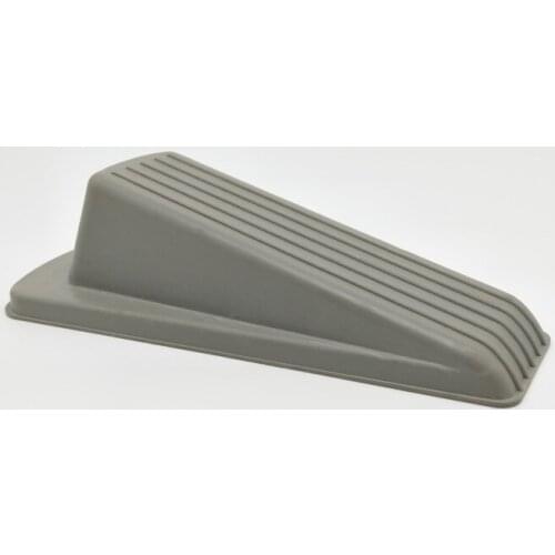 Sturdy Stackable Classic Floor Silicone Rubber Door Stopper Wedge