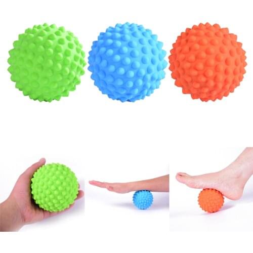 Spiky Massage Roller Balls for Plantar Fasciitis Deep Tissue Foot, Back