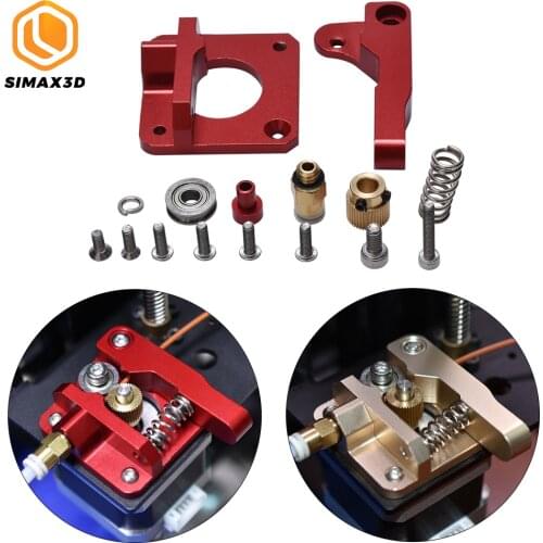 SIMAX3D 3D printer kits parts MK8 dual gear extruder for CR-10 CR-10S Block bowden 1.75 mm Filament Reprap ender 3 pro Extrusion