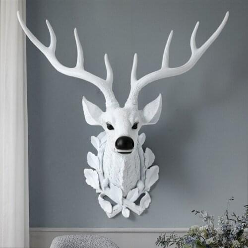 Style lucky household animal head hanging three-dimensional wall act the role of the sitting room metope and background