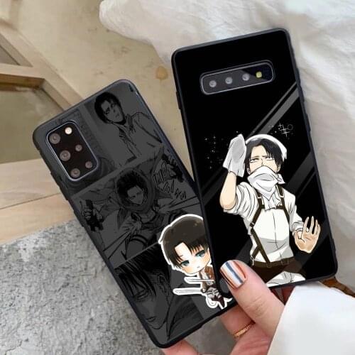 Japan Anime Attacking Giant black TPU silicone cover case For Samsung S8 S9 PLUS S10PLUS S10Lite S20ULTRA S21PLUS S21ULTRA