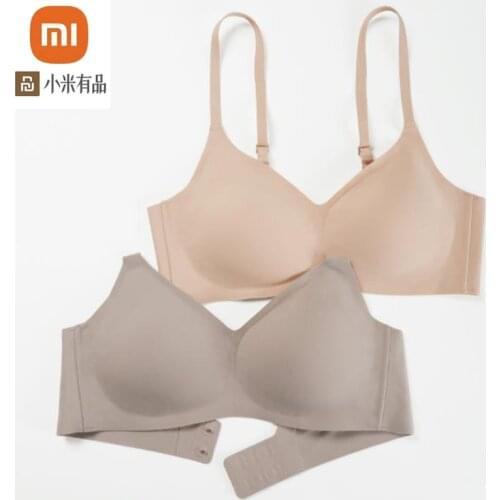 Xiaomi youpin womens underwear no steel ring half-piece latex cotton bra sexy underwear skin-friendly bra