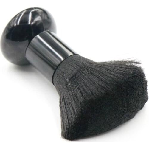 1PC Soft Black Neck Face Duster Beard Brushes Barber Hair Cleaning Hairbrush Salon Cutting Hairdressing Styling Makeup Tools