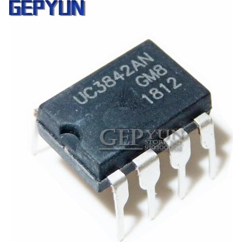 10PCS UC3842AN UC3842 UC3842BN DIP8 DIP Gepyun