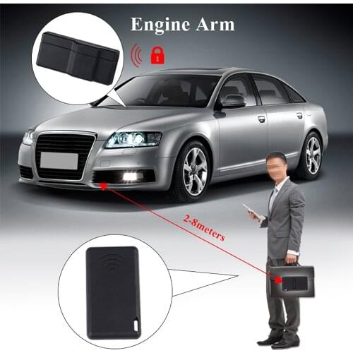 12V Car Remote Control Central Lock Alarm Device Wireless Waterproof Anti-theft Immobilizer Intelligent Security Alert System