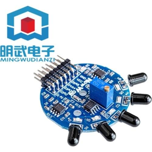 5 Way Flame Sensor Module Digital Analog Output Fire extinguisher Robot