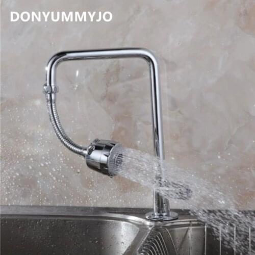 Faucet Aerator Adjustable 360 Degree Rotary Kitchen Faucet Aerator Stainless Steel Pipe Aerator Adapter Faucet Kitchen Accessory