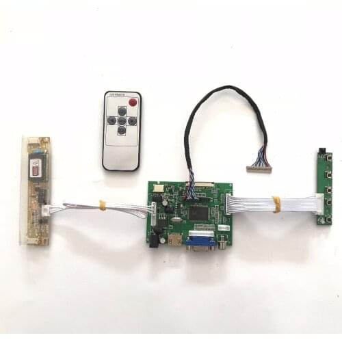 Free shipping RTD2660 HDMI VGA AV LCD Controller Board for 15inch 1024x768 CLAA150XP01 2CCFL LVDS Monitor Kit Easy to DIY