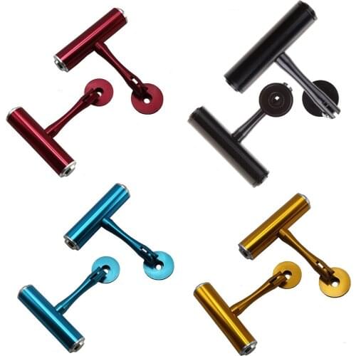 Lightweight Durable Bike Handlebar Extender Extension Bracket T Handle for Holding Motorcycle E-Bike Lamp Speedometer