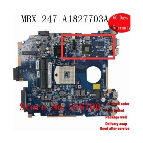 Carte Mere DA0HK1MB6E0 For Sony VPCEH Series MBX-247 laptop motherboard A1827703A DAOHK1MB6E0 Tested