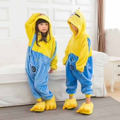 Halloween Boy Girl Pajamas Children Unisex Pijama Penguin Rabbit Pig Kids Cartoon Animal Cosplay Pyjama Onesie Hoodie Sleepwear