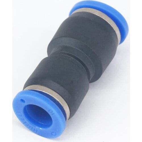 Fit Tube O/D 12mm to 10mm Pneumatic Push in Reducing Reducer Connector 0.8 Mpa
