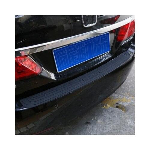 For Subaru XV BRZ TRIBECA IMPREZA car boot door sill strip scratch resistant rubber strip rear guard