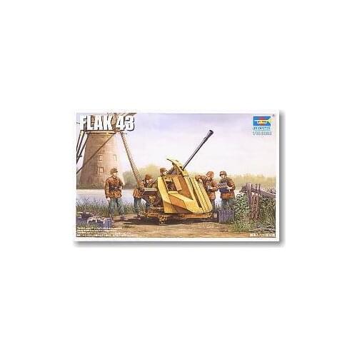 Trumpeter 1/35 scale model 02311 FLAK 43 3.7CM Air defense gun