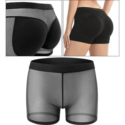 Women Padded Bum Pants Butt Lifter Panty Body Enhancer Underwear Fake Ass Seamless Women Body Shaper Slimming Panties Shapewear