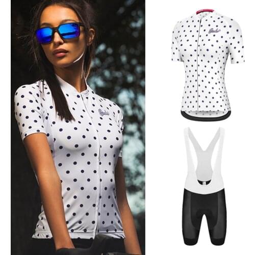 Women Cycling Jersey Set Bib Shorts 9D Gel Pad Cycling Tops Bike Wear Clothing Short Sleeve Maillot Ciclismo Hombre Siroko