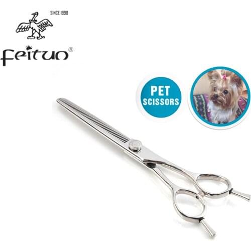 7 inch Professional Pet Dog Grooming Thinning Scissors Stainless Steel Shears Scissors Pet Hairdresser Styling Scissor
