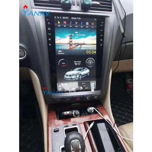 Tesla style Android Car stereo radio audio player For-Lexus GS 2004-2011 HD vertical screen Car multimedia DVD video player car
