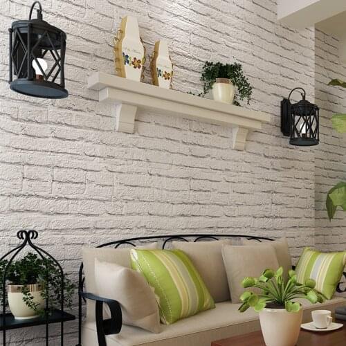 Beibehang papel de parede rice gray brick wallpaper environmentally pure paper warm living room bedroom wallpaper backdrop