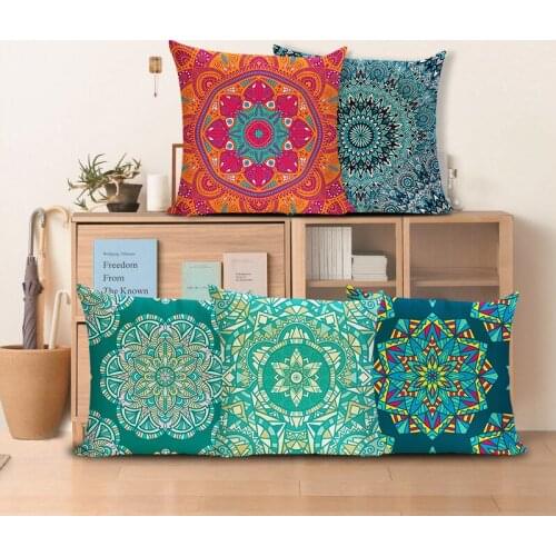 Bohemian Cushion Cover Retro Linen Pillow cover for Living Room Decorative Pillows Home Decor Housse de Coussin