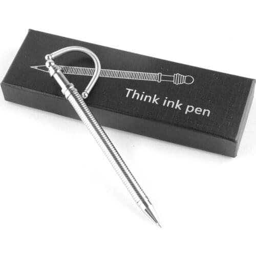 Decompress Magnet Spring Ballpoint Rotate Magic Magnetic Pen Squeeze Toys Decompression Gift funny Student Educational Toys