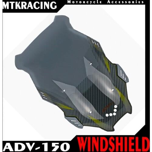 For ADV150 adv 150 2019 2020 Motorcycle Accessories Screen Windshield Fairing Windscreen