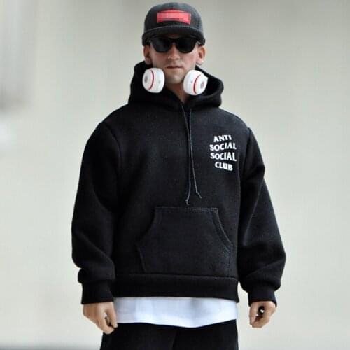 Estartek Custom 1/6 Hooded Sweater for 12inch Action Figure DIY