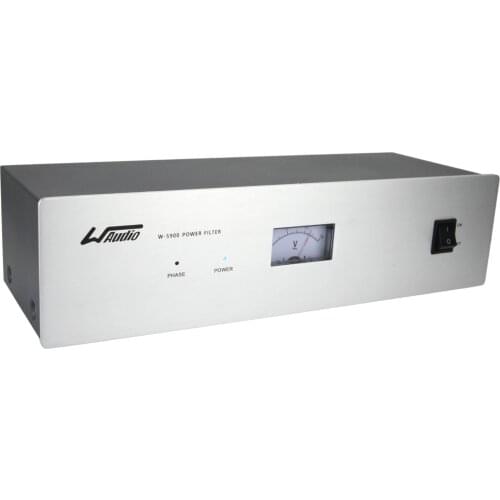 WAudio Power Filter AC Noise Purifier W-5900 Desktop Line Conditioner Surge Protector with US Outlets