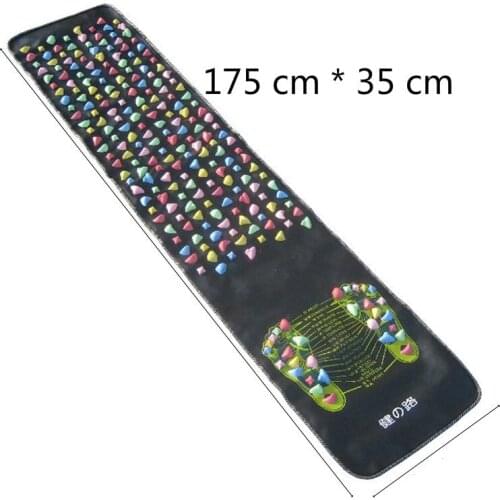 HANRIVER 2018 hot sale product sell like hot cakes Foot massage mat the road of health foot massager Color stone massage blanket