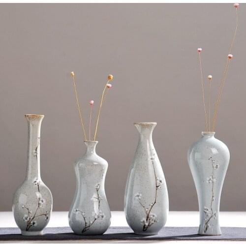 Free Shipping mini ceramic porcelain flower vase for home and centerpieces decoration