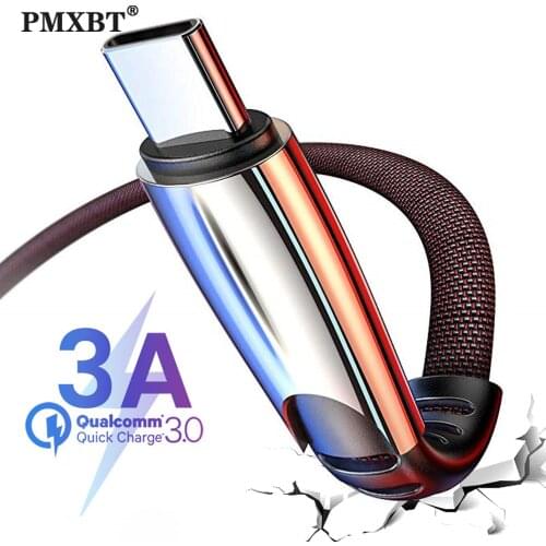 Micro USB Type C Cable Fast Charging Data Cable For Samsung S10 Huawei P40 P30 Xiaomi 5 Mobile phone USBC Mircousb Charger kabel