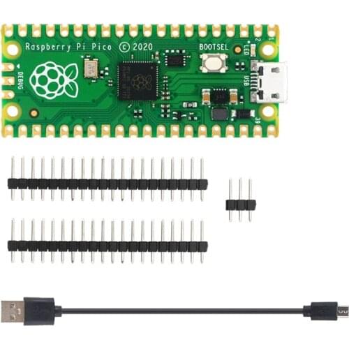 For Raspberry Pi Pico Board RP2040 Microcontroller Chip Dual-Core Arm Cortex M0+ Processor Low-Power Microcomputers