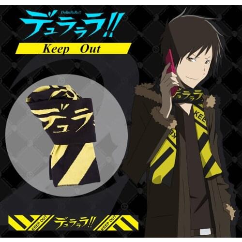 DuRaRaRa DRRR Orihara Izaya Keep Out 6.8 Feet Warm Soft Knitting Scarf