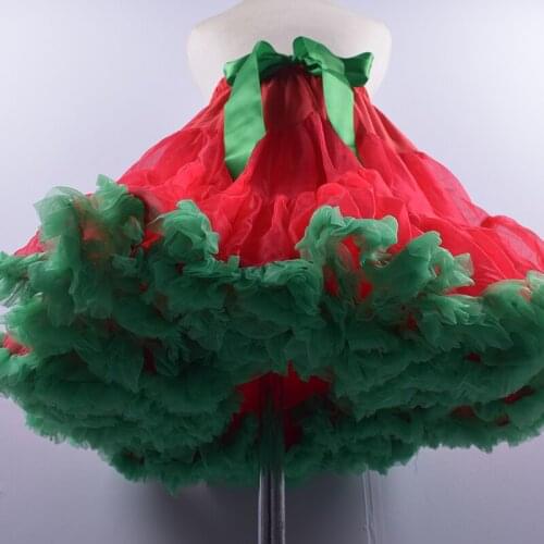 2021 New Style Womens Tutu Tulle Petticoat Ballet Bubble Skirts Dance Prom Dress Up Short Mini Skirt One Size 21 Colors korean