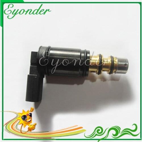 New Auto AC Air Conditioning A/C AC Cooling Pump Compressor Electronic Solenoid Control Valve Sensor for VW Volkswagen Sharan