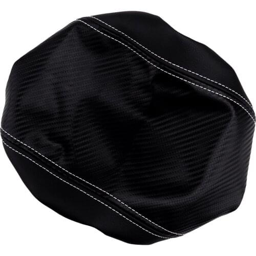 PU Leather Front Center Console Armrest Cover Fit for Honda Civic 2006 2007 2008 2009 2010 2011 Carbon Fiber Style