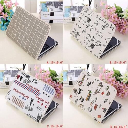 Notebook laptop sleeve bag cotton pouch case cover for 14 /15.6 /15 inch laptop