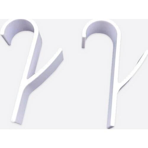 High Quality Convenient Plastic Towel Rack Wardrobe White Bathroom Radiator Hanger Hook