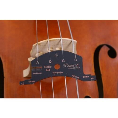 Cello Bridge And String Fitting, Spacing, Hair Gauge. VIOLA Violin Bridge Nut Shaping Tool String Spacing Marker