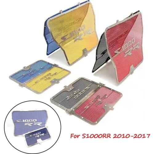 Motorcycle Radiator Guard Protector Grille Grill Cover Water Tank Protection For BMW S1000R S1000RR S1000 RR 2010-2017