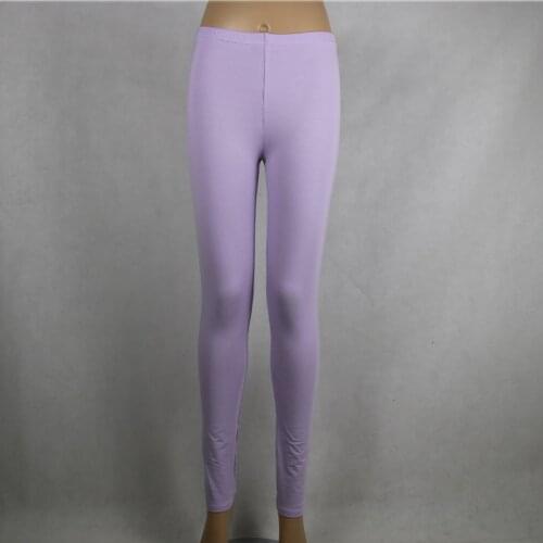 Babbytoro 2020 Solid Color Purple Jeggings Xs- 7xl Women Modal Cotton Elastic Skinny Jeggings Pants Girl 6XL 5XL Leg Pants
