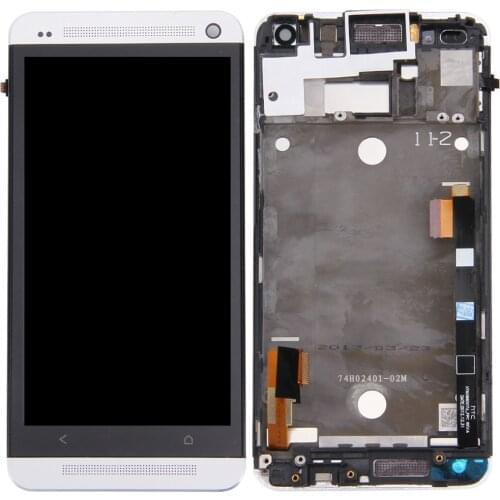 LCD Display + Touch Panel with Frame Replacement for HTC One M7 / 801e