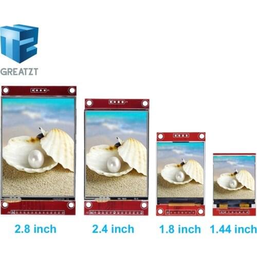 1.44/1.77/1.8/2.2/2.4/2.8 Inch TFT Color Screen LCD Display Module Drive ST7735 ILI9225 ILI9341 Interface SPI 128*128 240*320