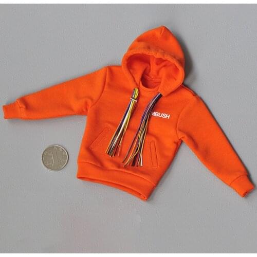 1/6 Scale Male Soldier Trending Dirty Braid Sweater Hoodie Jacket Model For 12'' Action Figure Body Clothes