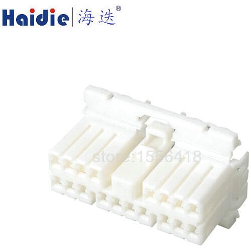 2sets 18pin Car modified a key to start, wiring harness cable connector with terminals 173853-1