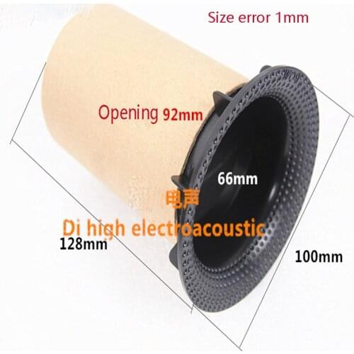 10pcs/lot Main speaker Audio guide tube connector Subwoofer trachea sound hole 92*128mm paper tube